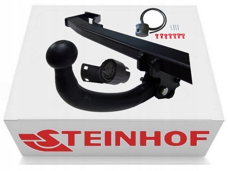 TOW BAR PEUGEOT307 STATION WAGON SW BEAM 7PIN 13P Ball type screw‑off