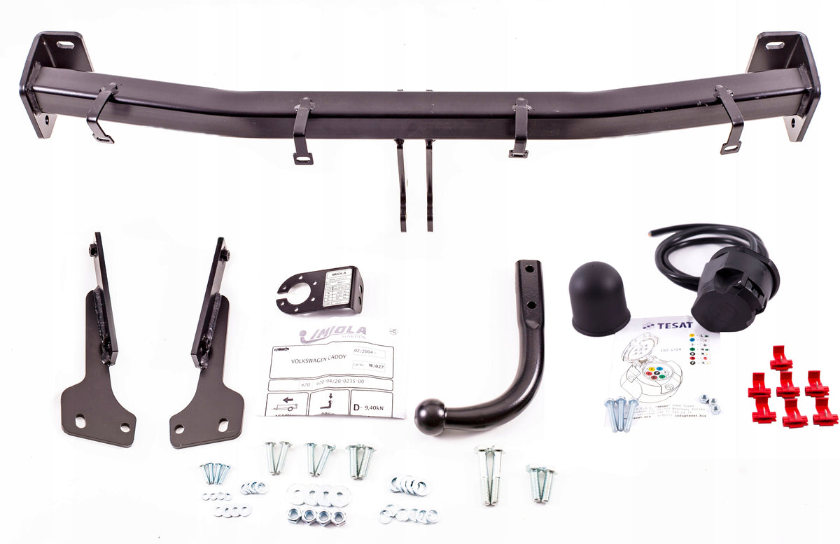 TOW HOOK + HARNESS VW CADDY 2004-2018 E20 EAN (GTIN) 5900000603094