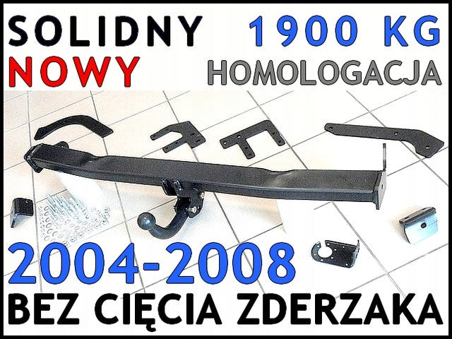 TOW HOOK PEUGEOT 407 SEDAN 4D from 2004 to 2008 Manufacturer's catalog number A19615 BW