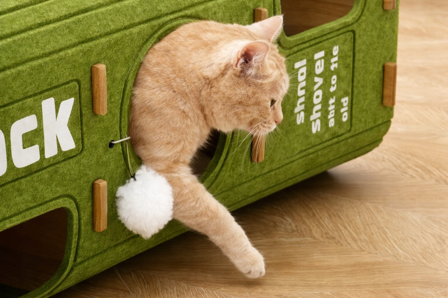 TOWER CAT BED WITH SCRATCHING POST LARGE COTTAGE 90X34X34CM SOFT 4 LEVEL Brand no brand
