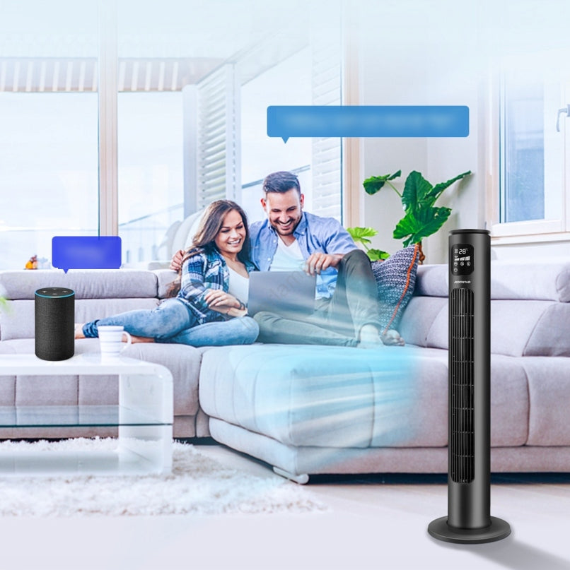 TOWER FAN WIFI REMOTE CONTROL LED OSCILLATION TIMER 50W Control remote