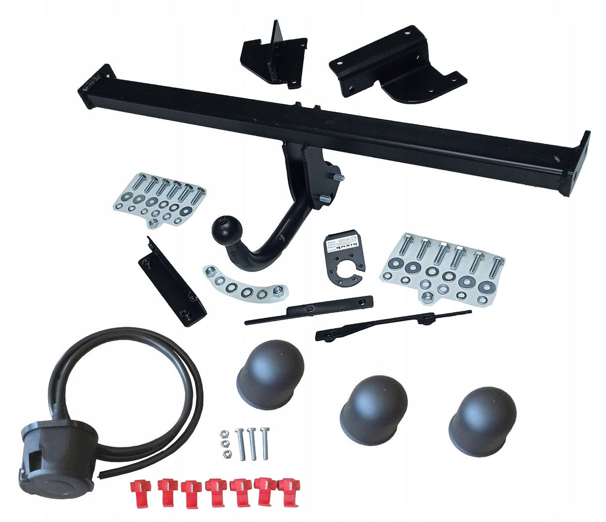 TOWING HOOK HARNESS 7PIN NISSAN QASHQAI J10 J11 2006 2018 5+7 ALSO LIFT Manufacturer's catalog number A17553
