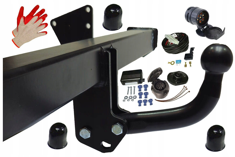 TOWING HOOK + MODULE 13PIN MERCEDES VITO VIANO V-CLASS W447 III 3 2014 - Manufacturer Bizub Hak-Pol