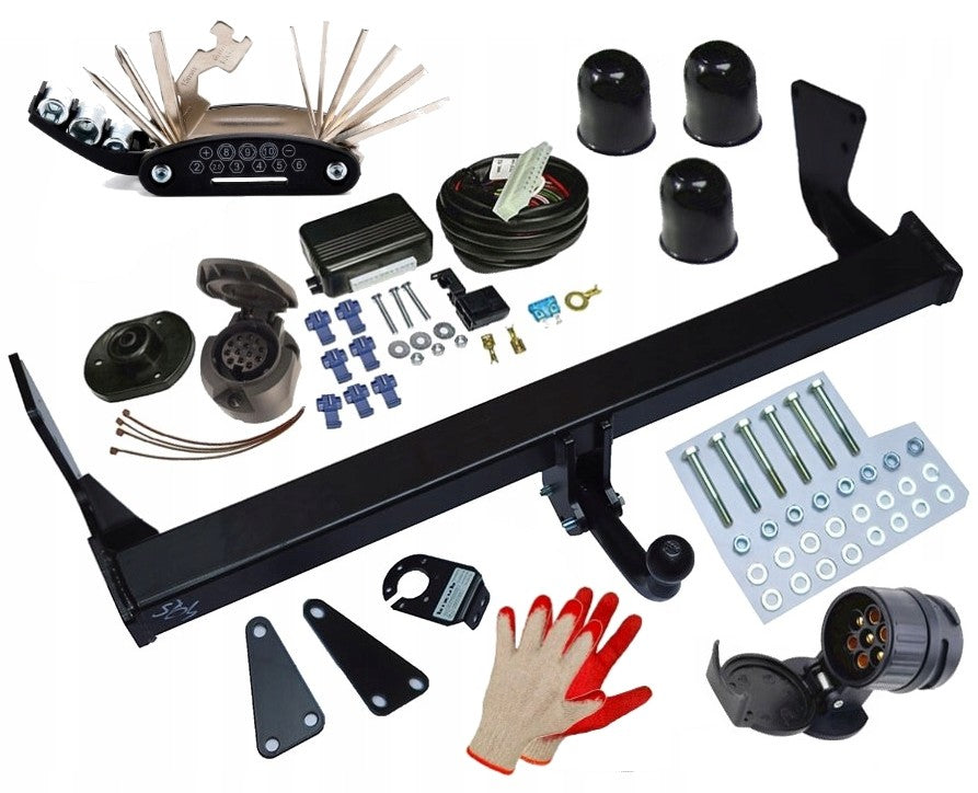 TOWING HOOK + MODULE 13PIN MERCEDES VITO VIANO V-CLASS W447 III 3 2014 -