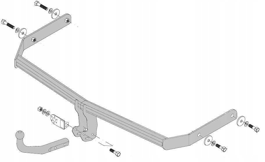 TOWING HOOK +MODULE 13PIN VW Golf 6 Golf 5 Hatchback PLUS Audi A3 II (8P) Packaging status original