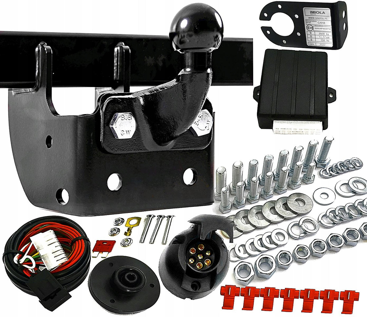 TOWING HOOK + MODULE 7PIN BOXER DUCATO JUMPER from 2006 3500kg