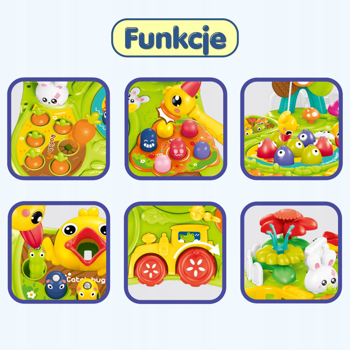 TOY 2IN1 INTERACTIVE EDUCATIONAL TABLE Brand Woopie