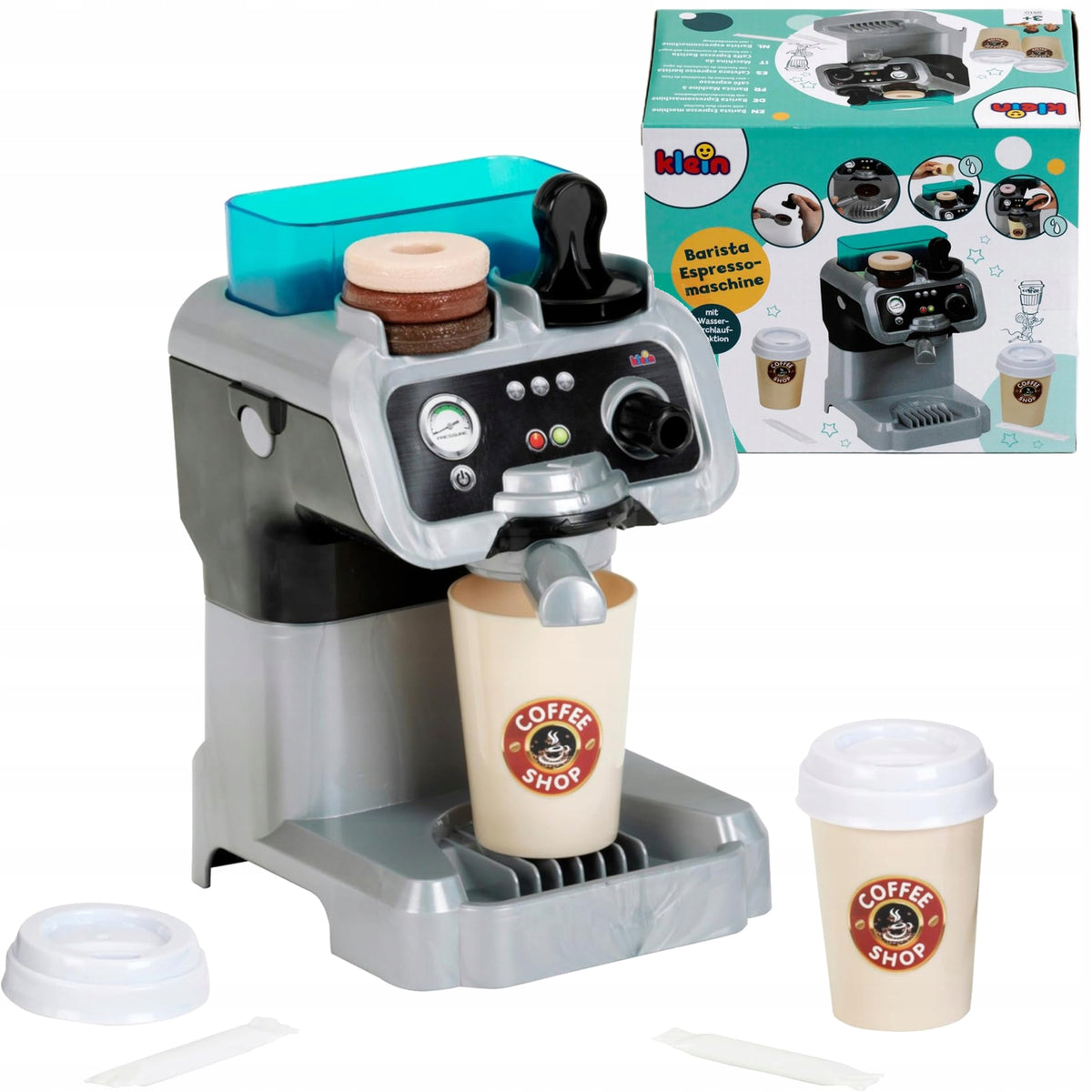 TOY ESPRESSO MACHINE BARISTA SET FOR CHILDREN AGD EAN (GTIN) 4009847095107