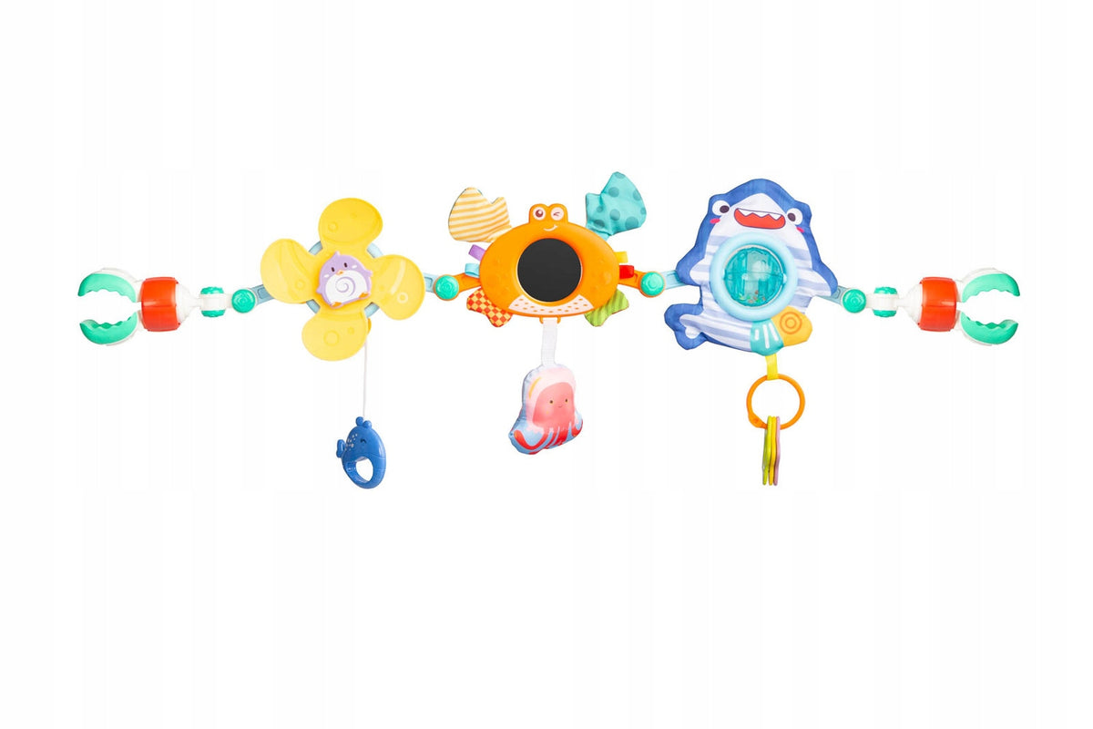 TOY HEADBAND BOW FOR STROLLER CRIB SEAT PENDANT RATTLE Brand Toyz
