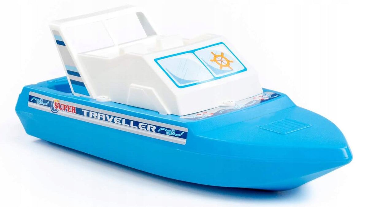 TOY SHIP large BOAT FOR WATER BATHTUB SWIMMING POOL FOR BEACH 38 cm EAN (GTIN) 5905679469712