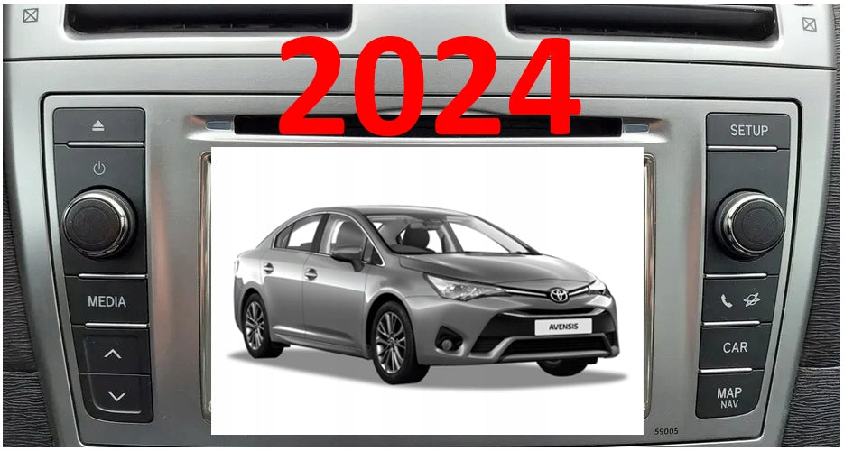 TOYOTA AVENSIS MAP (2012-2015) TOYOTA TOUCH GO