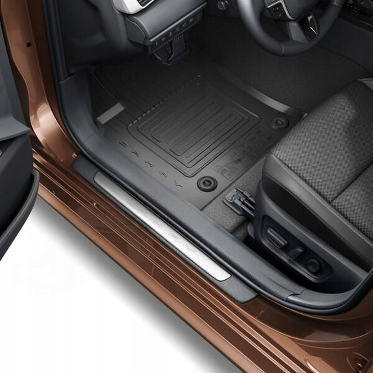 TOYOTA Camry Rubber Rugs Set Black PW210-33010 OE