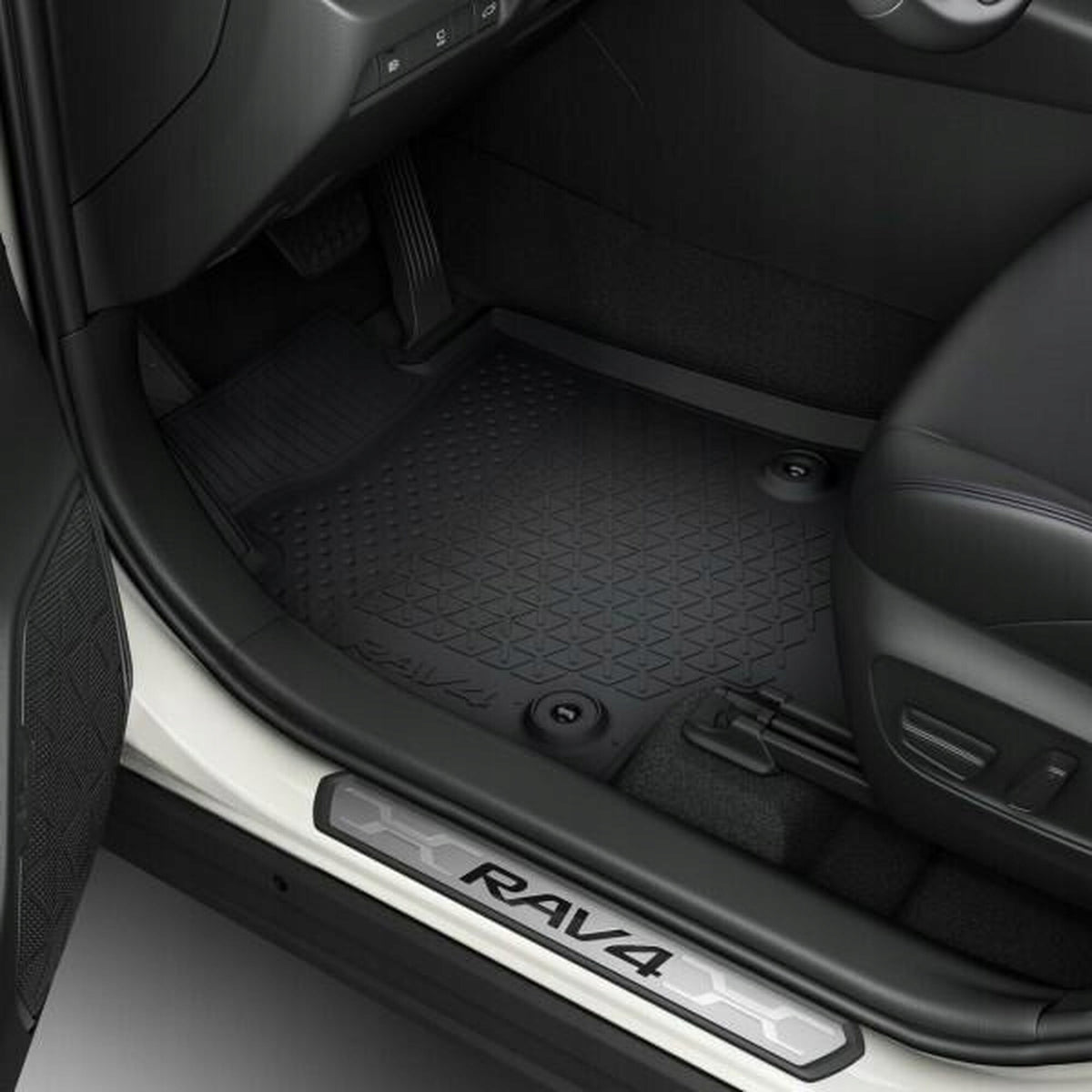 TOYOTA Rav4 Rubber Rugs set black PW210-0R024 OE