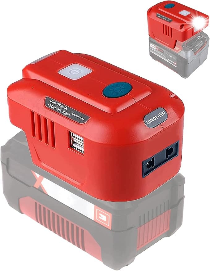 TPDL 150W Converter for Einhell 18V 230V USB LED Batteries