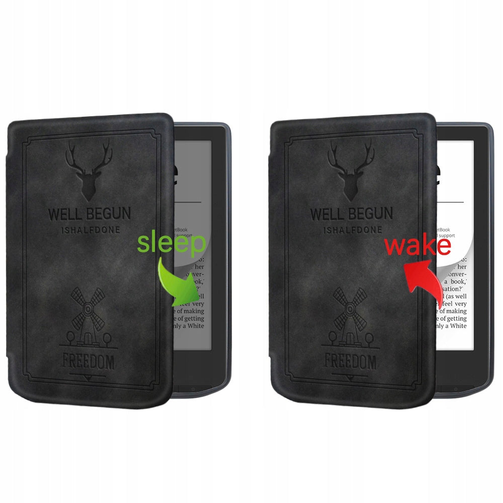 TPU Case with Stylus for PocketBook Verse / Pro / Color / GoBook 2 3 Manufacturer code versewellbegunczarny