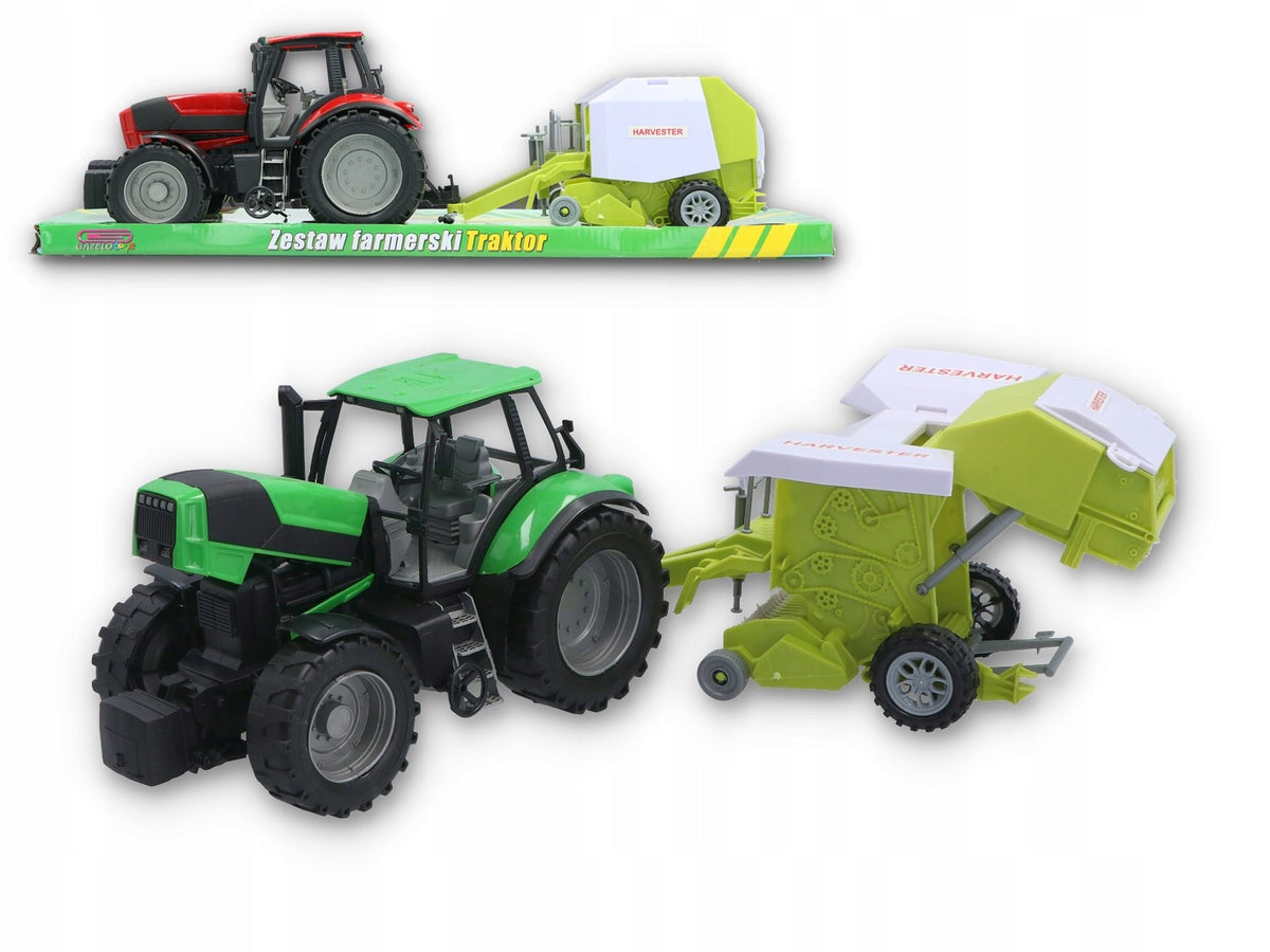 TRACTOR WITH PRESS MACHINE 72T EAN (GTIN) 5907773977247