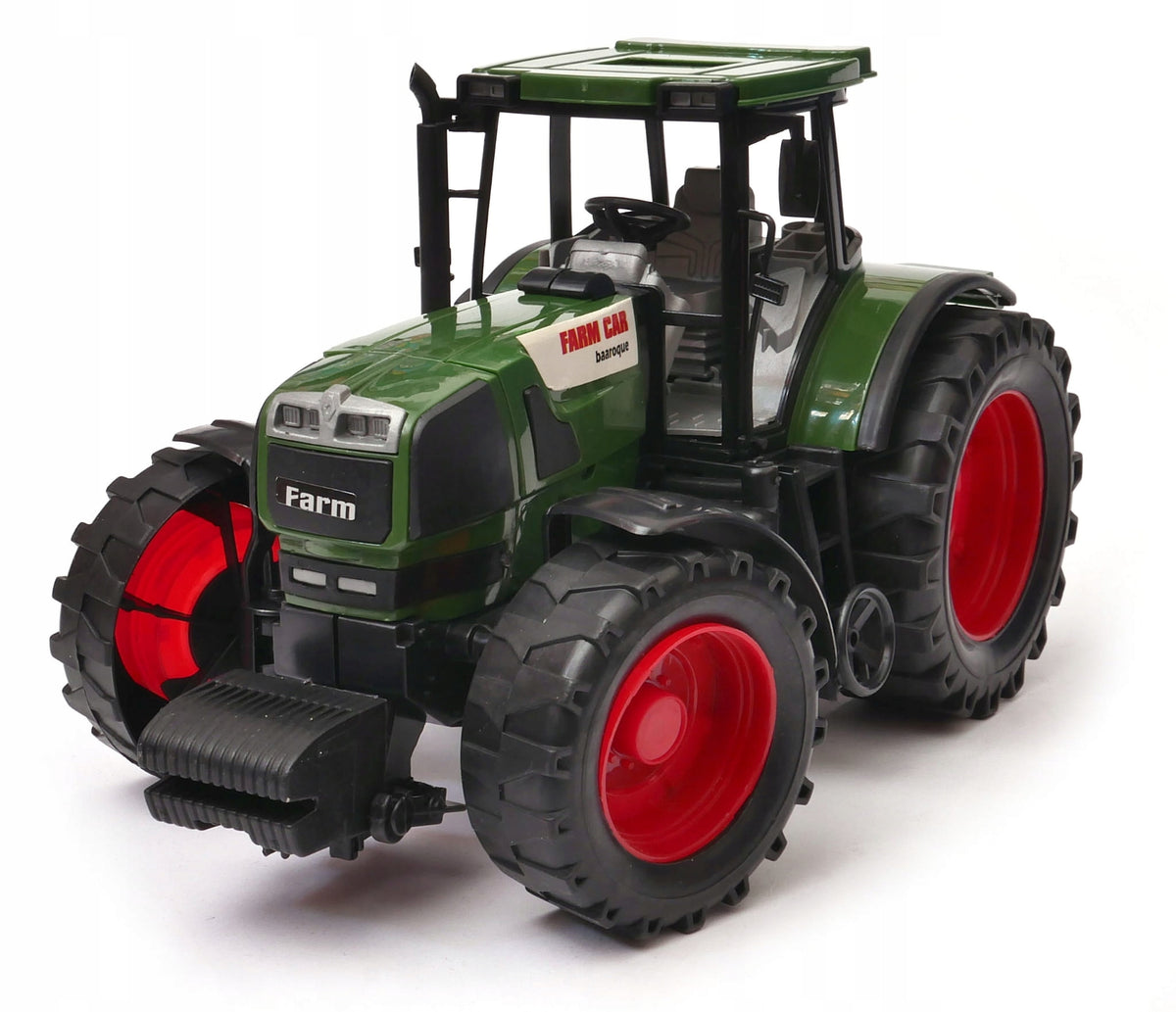 TRACTOR WITH TRAILER DUMP TRUCK TOY TRACTOR WITH DRIVE FOR CHILDREN LARGE 53CM Color multicolor