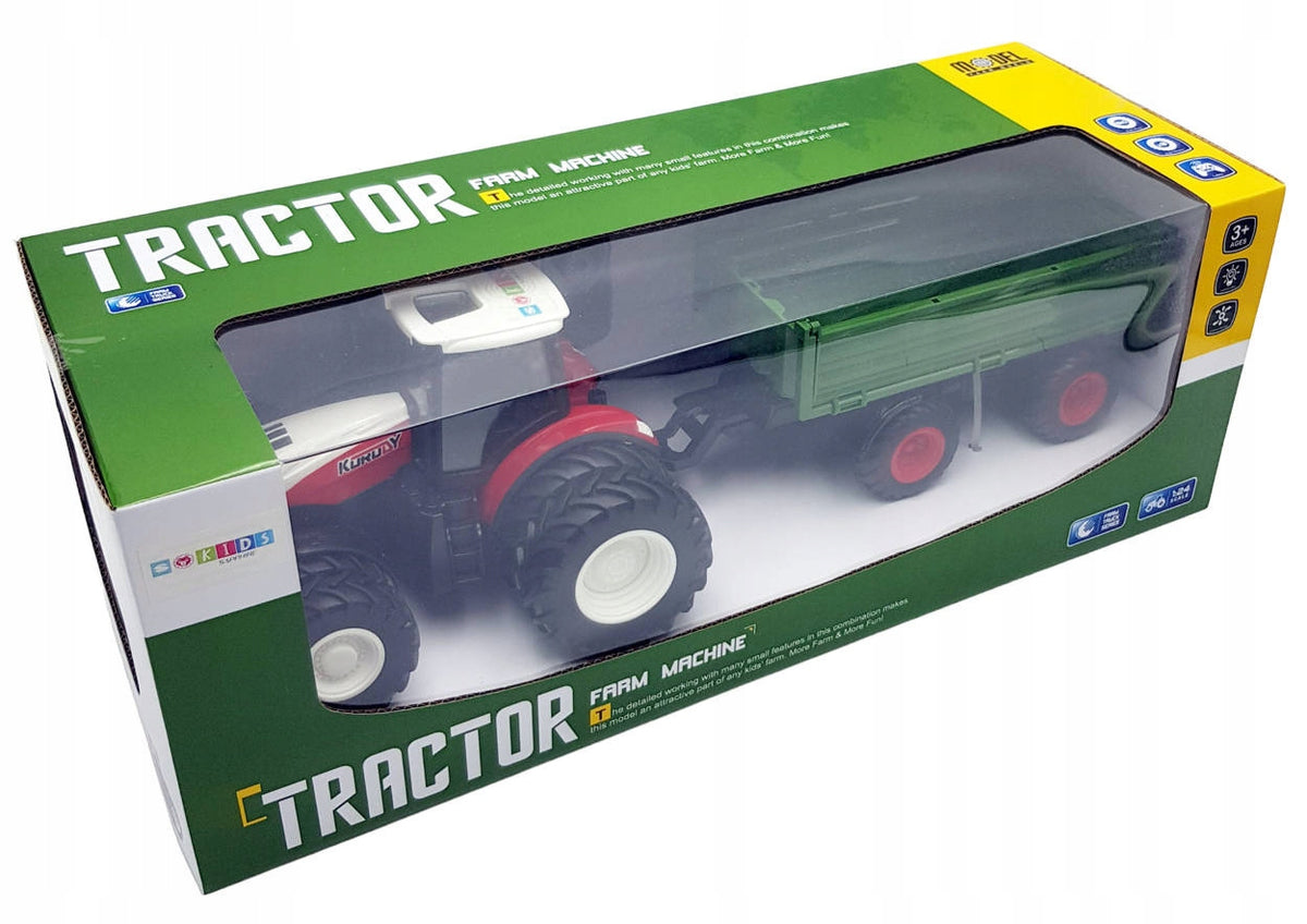 TRACTOR WITH TRAILER remote controlled on REMOTE CONTROL EAN (GTIN) 5906703004336