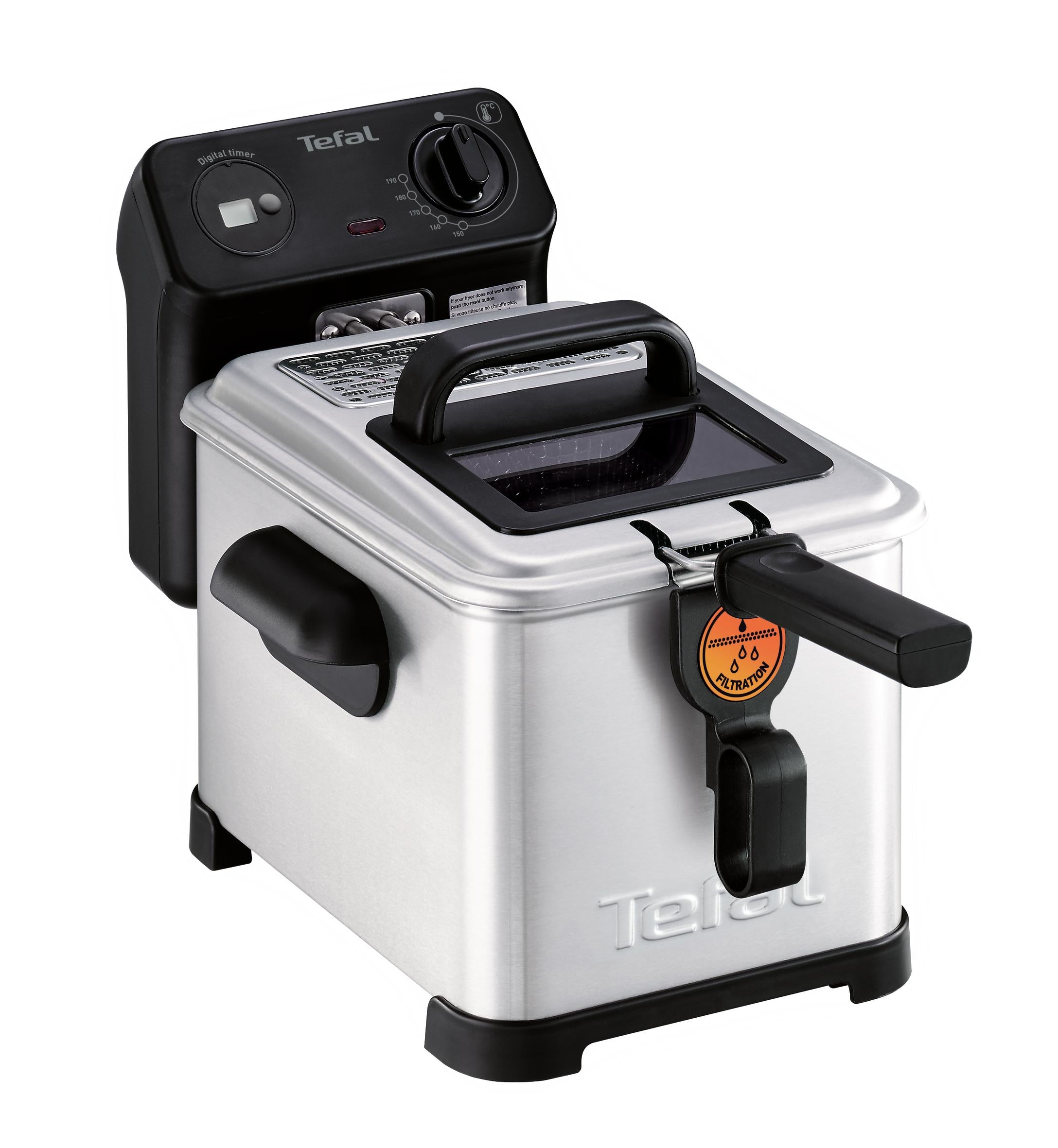 TRADITIONAL AIR FRYER TEFAL FILTER PRO FR5160 OIL FILTER COOLZONE 1,3KG