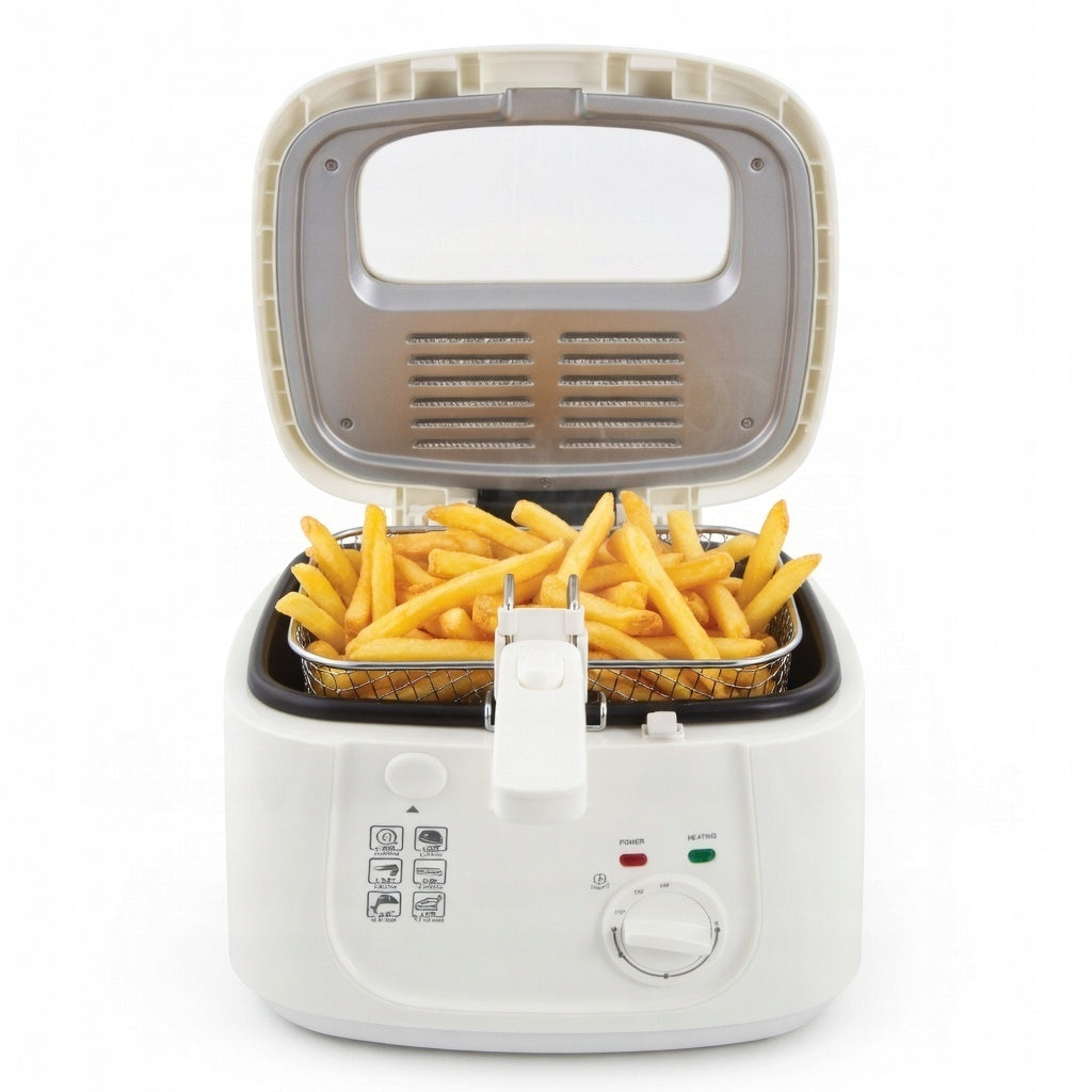 TRADITIONAL AIR FRYER WITH BASKET 2,5L 1800W Temperature control Packaging status original