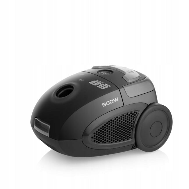 TRADITIONAL BAGGED VACUUM CLEANER VC068B HYUNDAI LIGHT FOR CARPETS Dominant color black