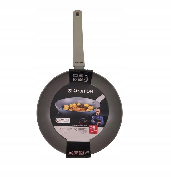TRADITIONAL FRYING PAN 28 CM - AMBITION STEEN