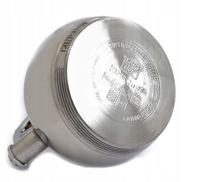TRADITIONAL KETTLE WITH WHISTLE 3L STAINLESS STEEL Packaging status original