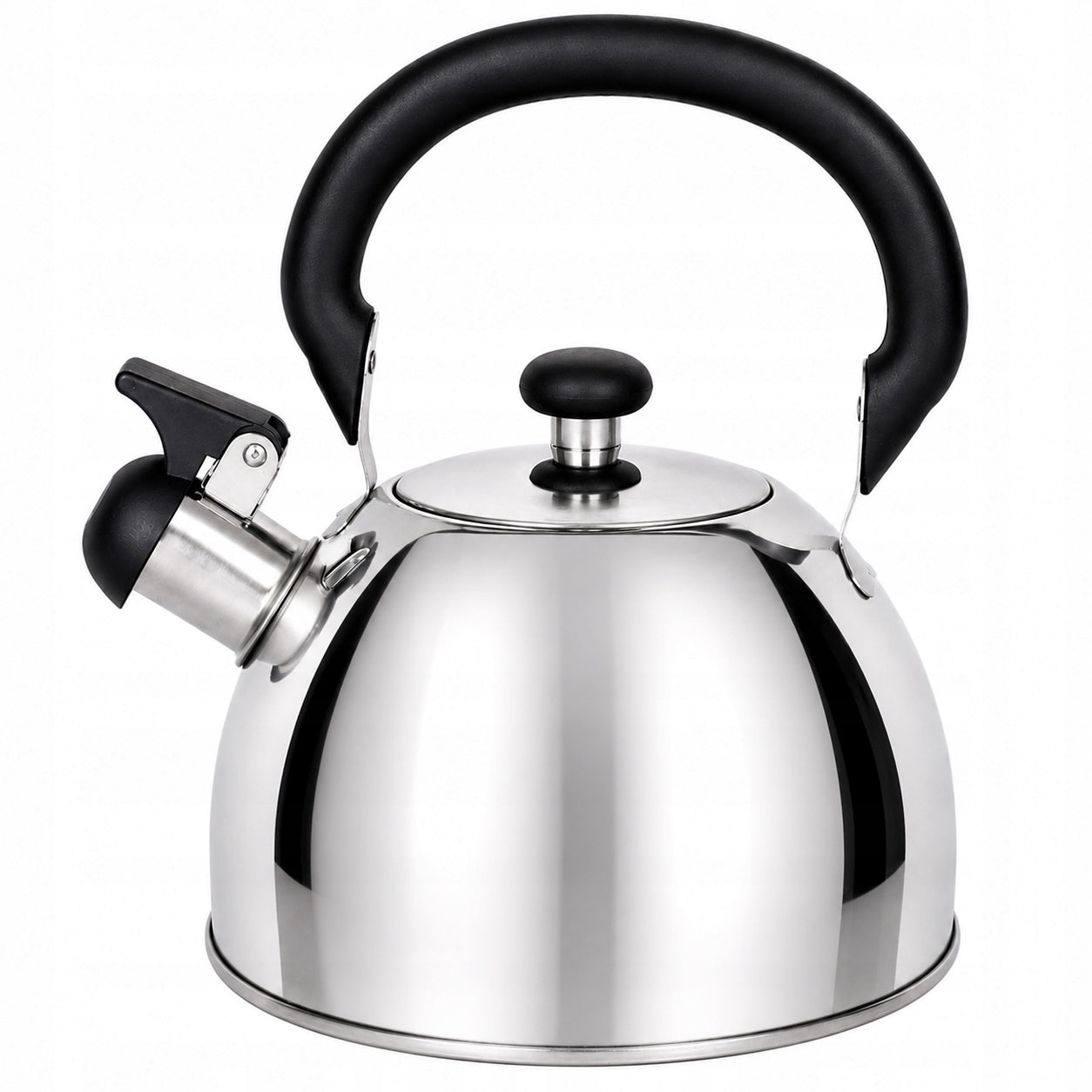 TRADITIONAL KETTLE steel SMALL 2L WITH WHISTLE GAS INDUCTION Ronner AUSTRIA Manufacturer code TW6101