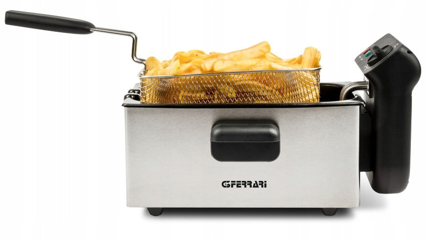 TRADITIONAL OIL FRYER 3L THERMOSTAT FILTER 2000W G3Ferrari G10203 EAN (GTIN) 8055176402976