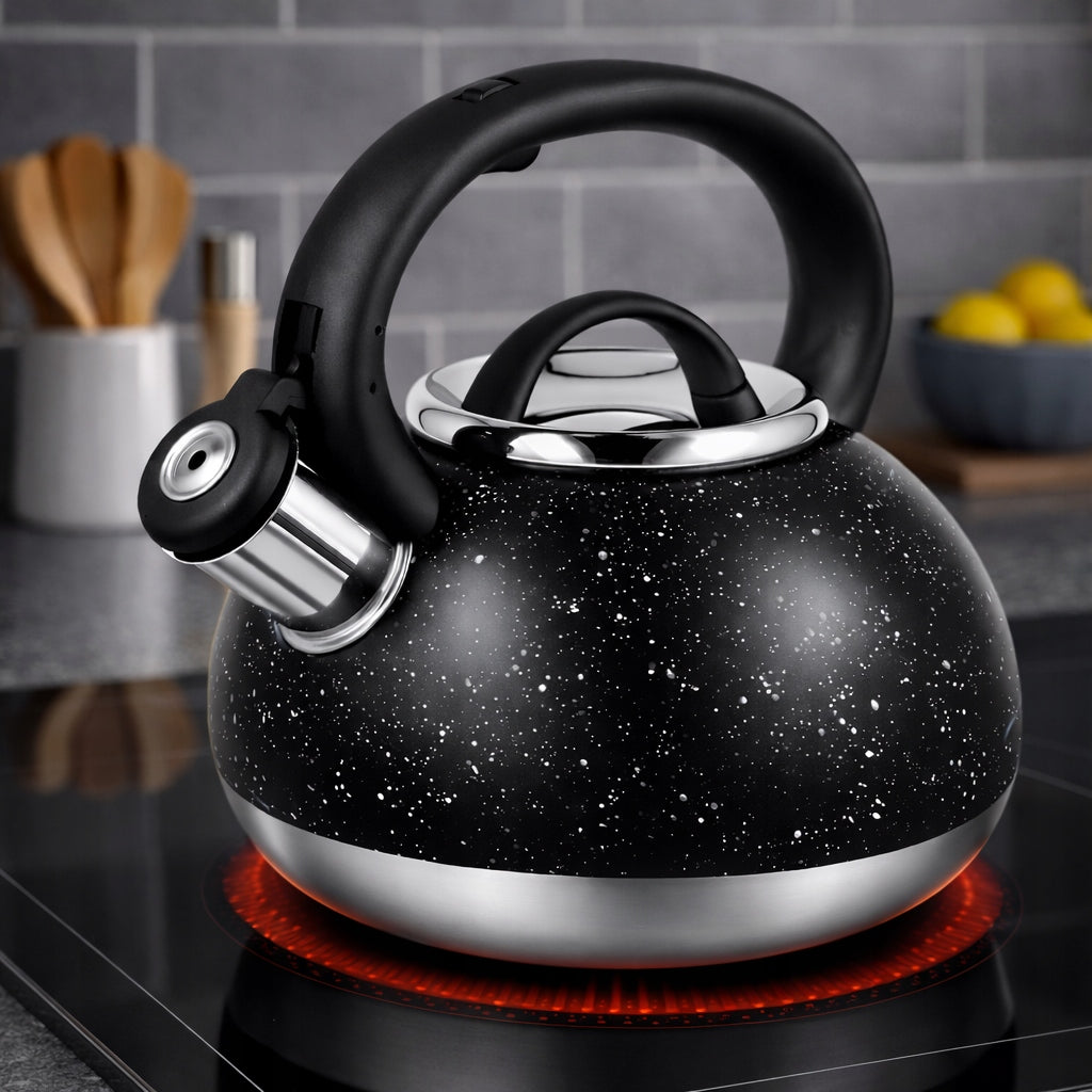 TRADITIONAL STAINLESS STEEL KETTLE WITH WHISTLE LARGE INDUCTION GAS 2 L Manufacturer code 2397