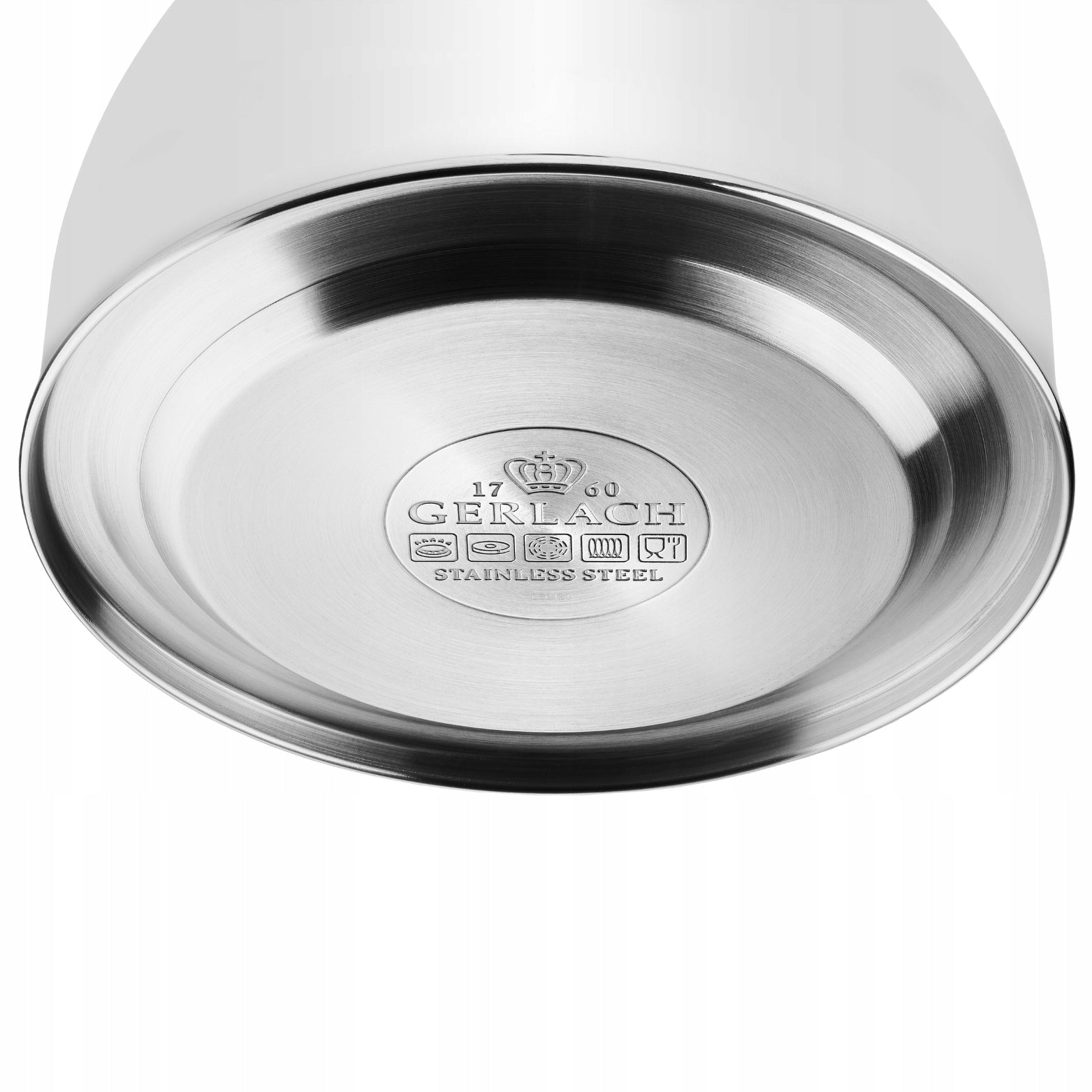 TRADITIONAL STEEL KETTLE WITH WHISTLE GAS INDUCTION GERLACH AMBIENTE 2,8L Manufacturer code 5901035514355