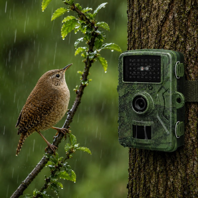 TRAIL CAMERA IR FOREST CAMERA WATERPROOF FULL HD MOTION SENSOR 16MPx NIGHT MODE Packaging status original
