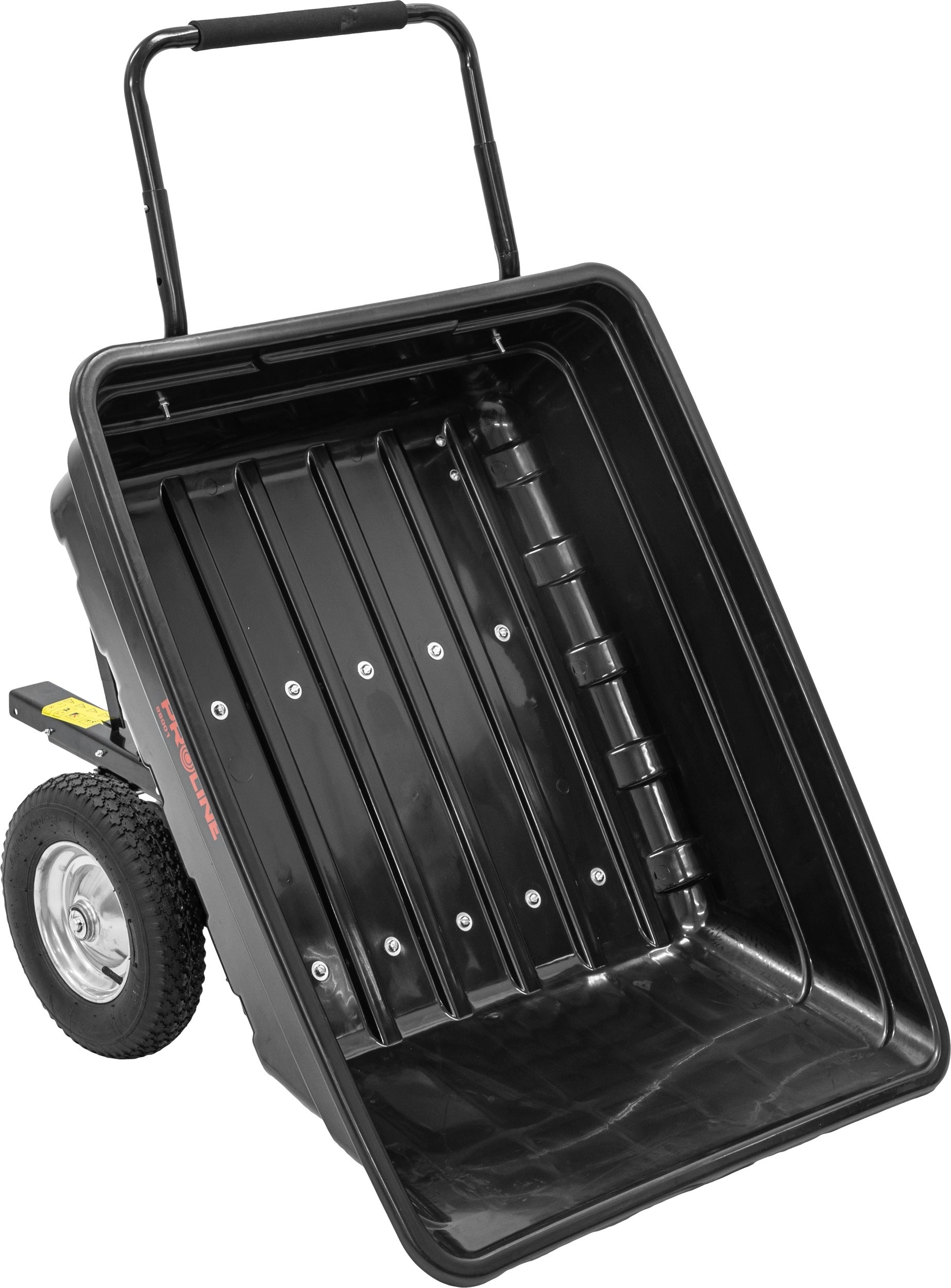 TRAILER WHEELBARROW GARDEN TROLLEY PROLINE 98001 PLASTIC BOX LOAD.300KG Manufacturer code 98001