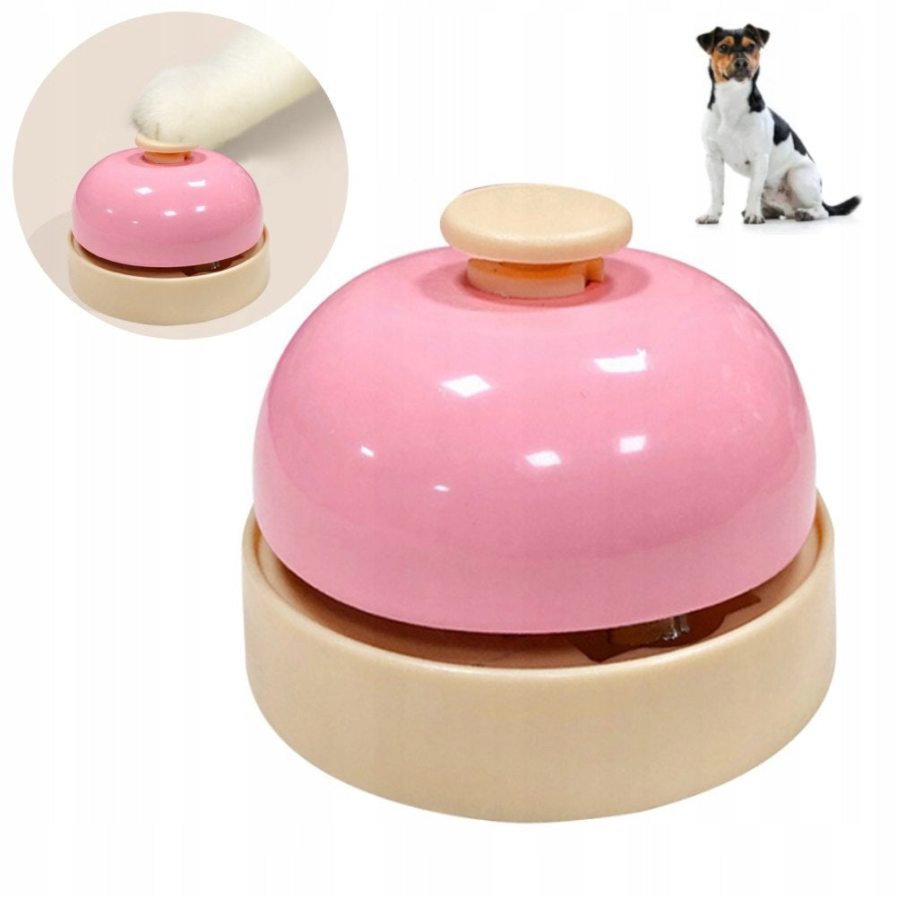 TRAINING BELL FOR DOG CAT ANIMALS EDUCATIONAL TOY PINK Manufacturer code 2110230045813