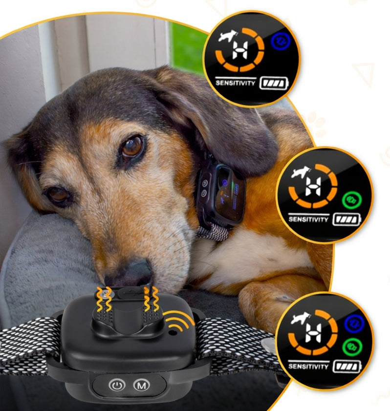 TRAINING COLLAR FOR DOG ANTI-BARK WITHOUT POWER Humane Packaging status original