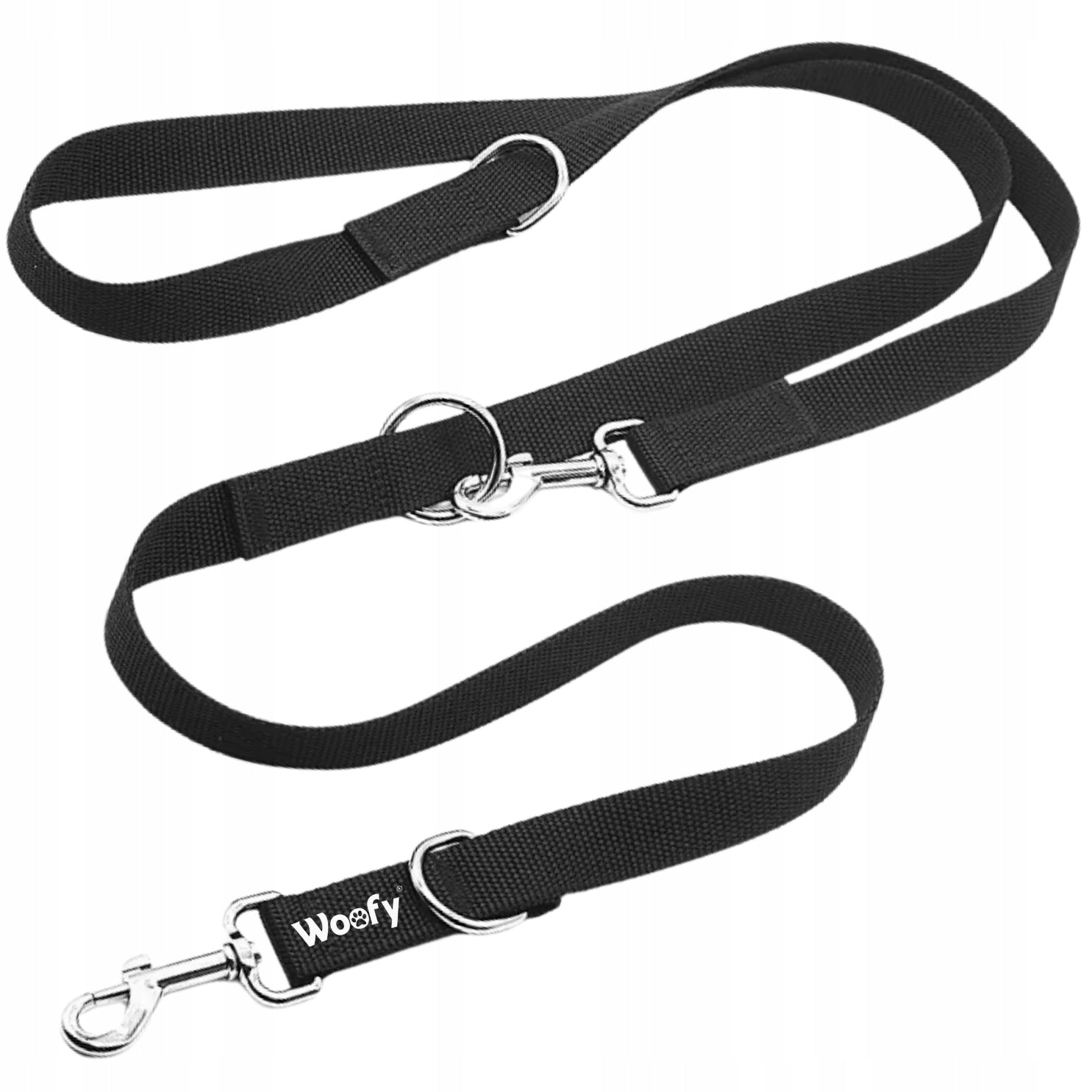 TRAINING LANYARD ADJUSTABLE WALKING DOUBLE FOR DOG 25mm 5m