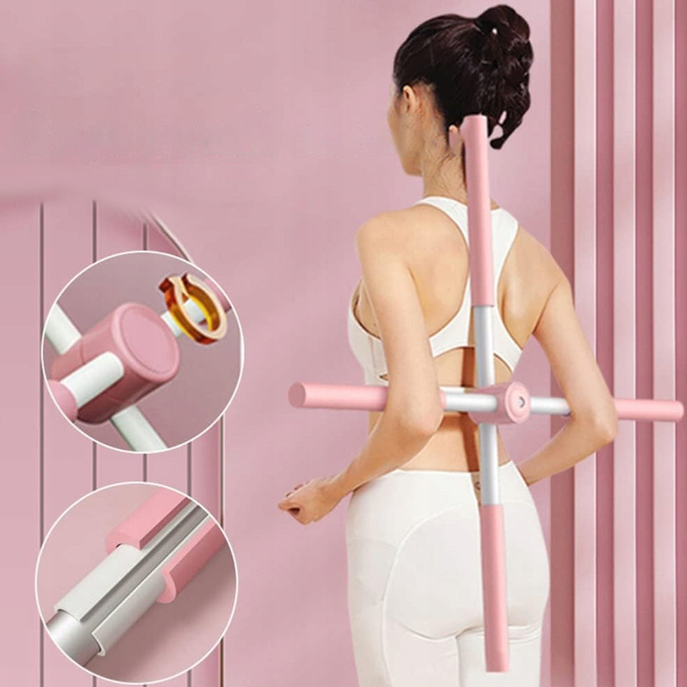 TRAINING YOGA STICK 77CM BACK STRETCHING | EXERCISES, POSTURE IMPROVEMENT Brand no brand