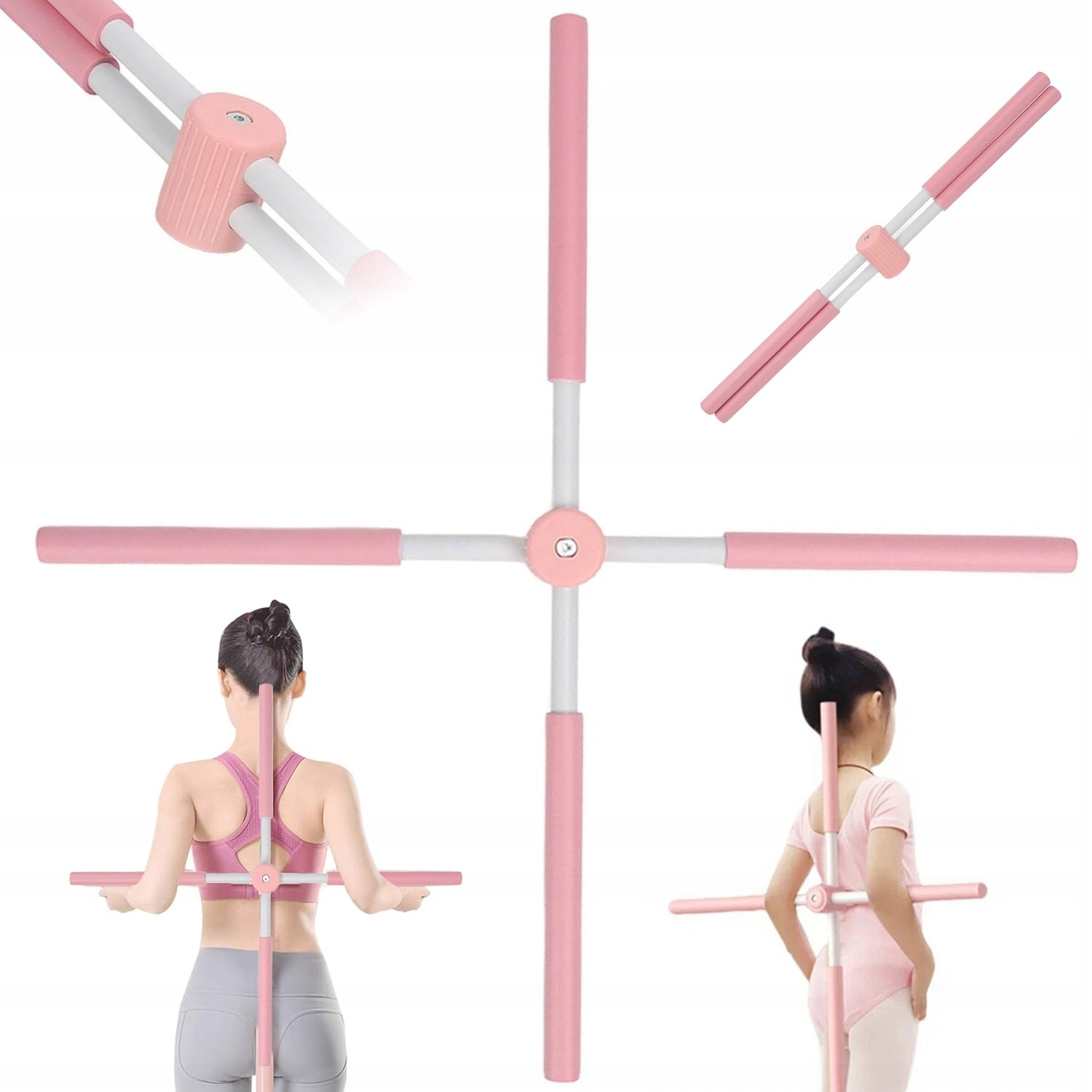 TRAINING YOGA STICK 77CM BACK STRETCHING | EXERCISES, POSTURE IMPROVEMENT