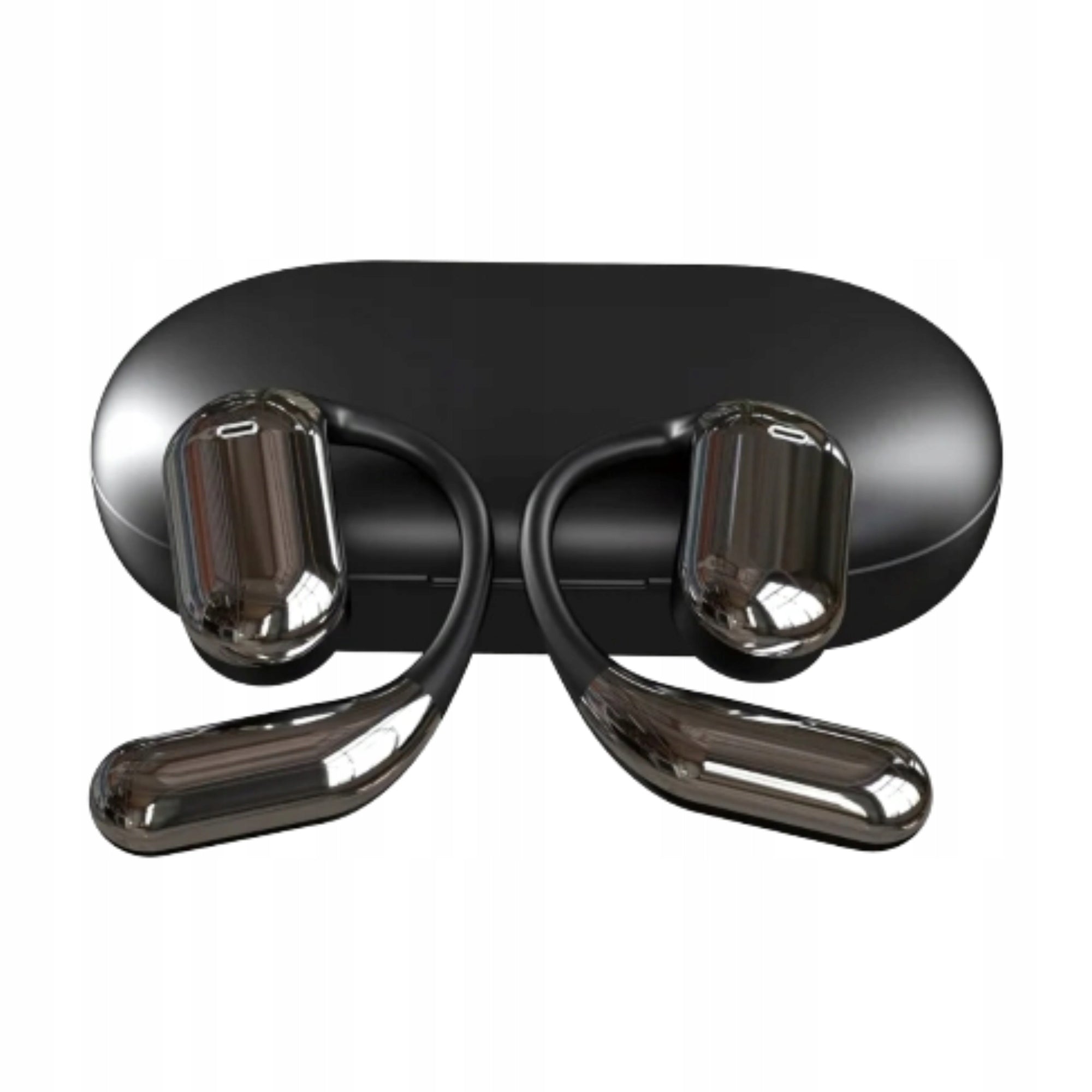 TRANSLATION HEADPHONES AI 144 LANGUAGES REAL TIME TRANSLATION Black