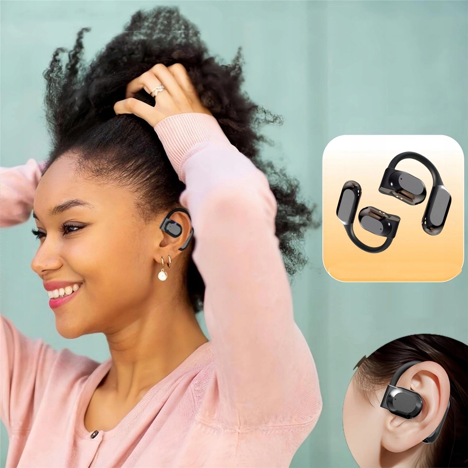 TRANSLATION HEADPHONES LANGUAGE TRANSLATOR REAL-TIME TRANSLATION Model SLUCHAWKI TLUMACZACE AI