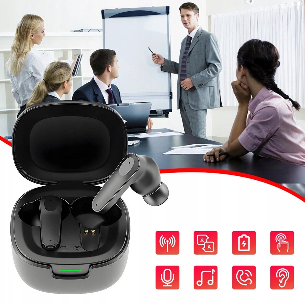 TRANSLATOR 139 LANGUAGES BLUETOOTH WIRELESS EARBUDS Model Translator Słuchawki