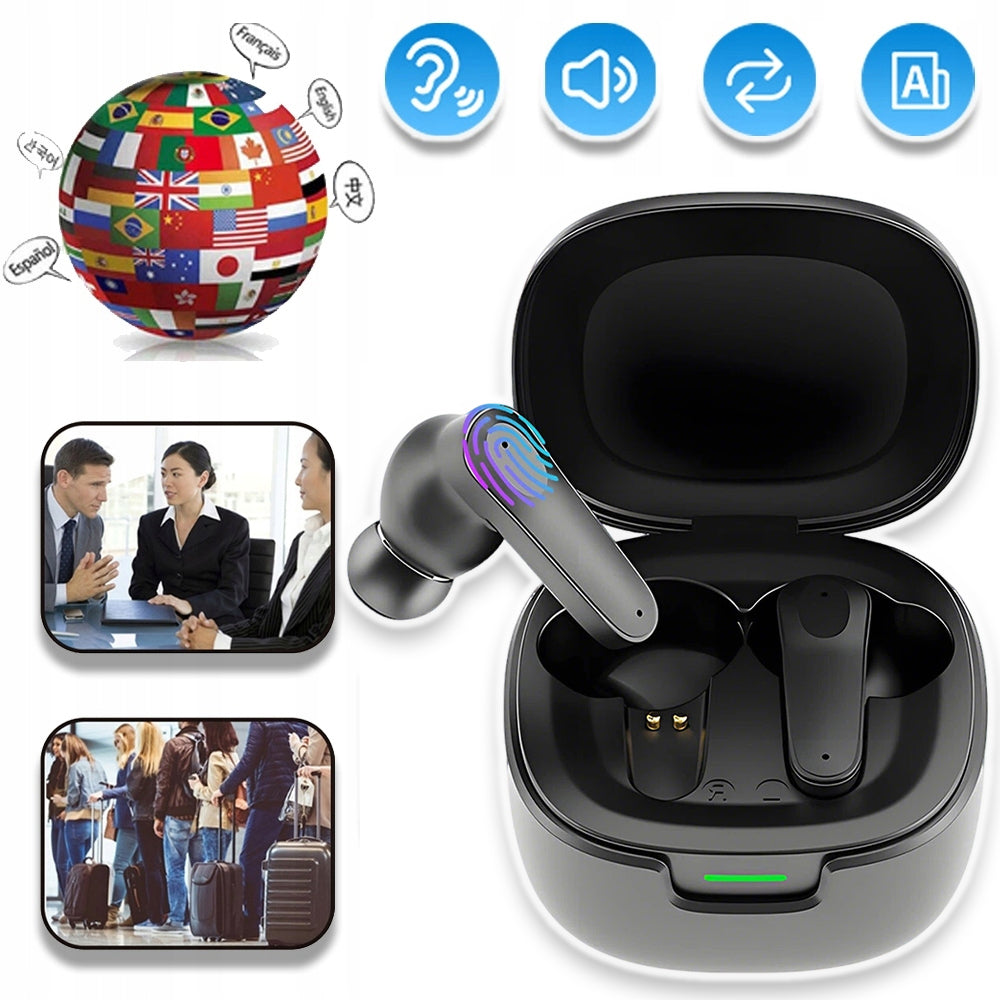 TRANSLATOR 139 LANGUAGES BLUETOOTH WIRELESS EARBUDS