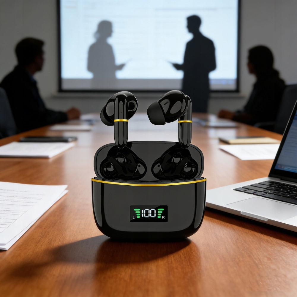 TRANSLATOR HEADPHONES, TRANSLATOR HEADPHONES WITH REAL-TIME TRANSLATION Packaging status original