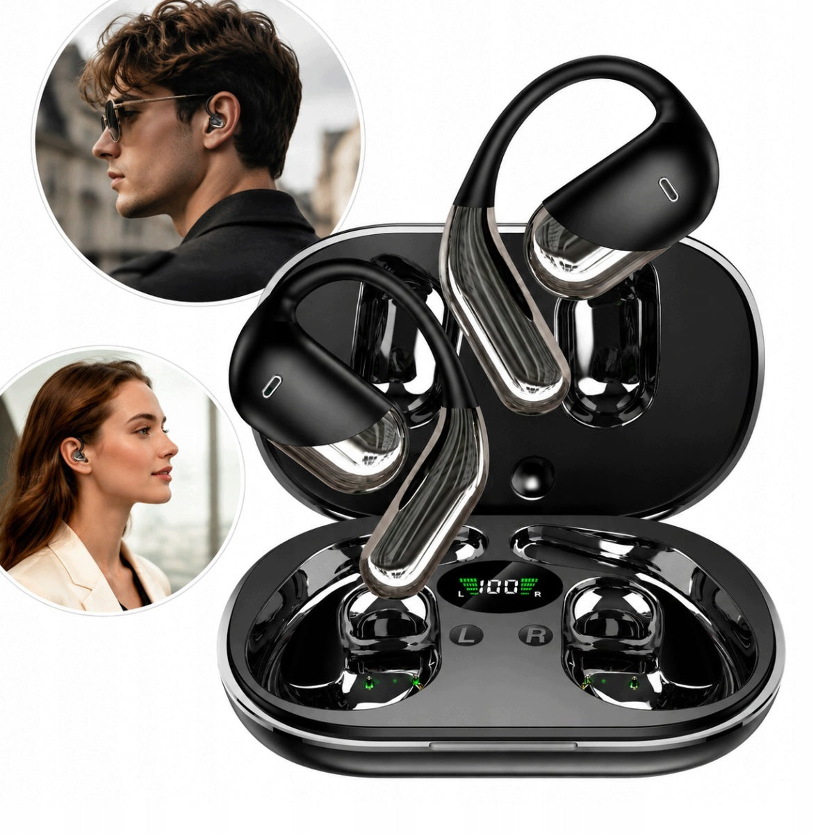 TRANSLATOR WIRELESS LANGUAGE HEADPHONES