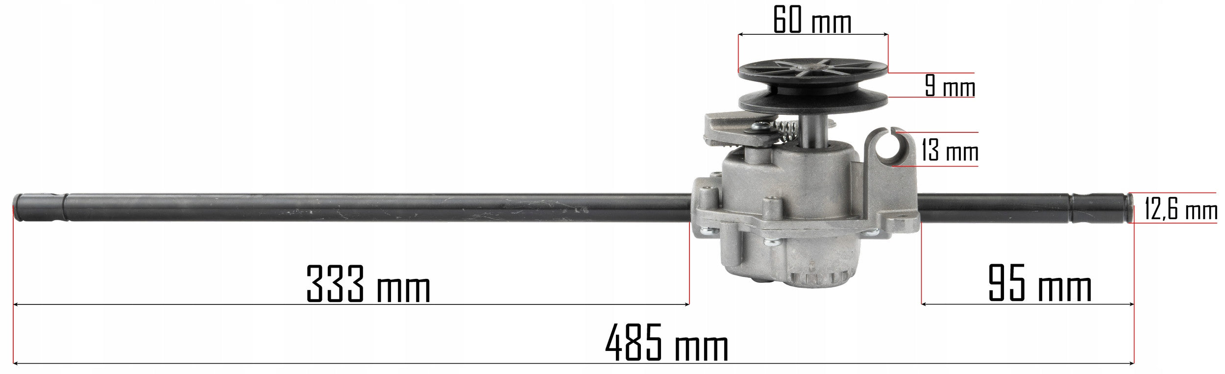 TRANSMISSION FOR COMBUSTION MOWER MECHANISM DRIVE SYSTEM GEARBOX 485mm Type drive transmission