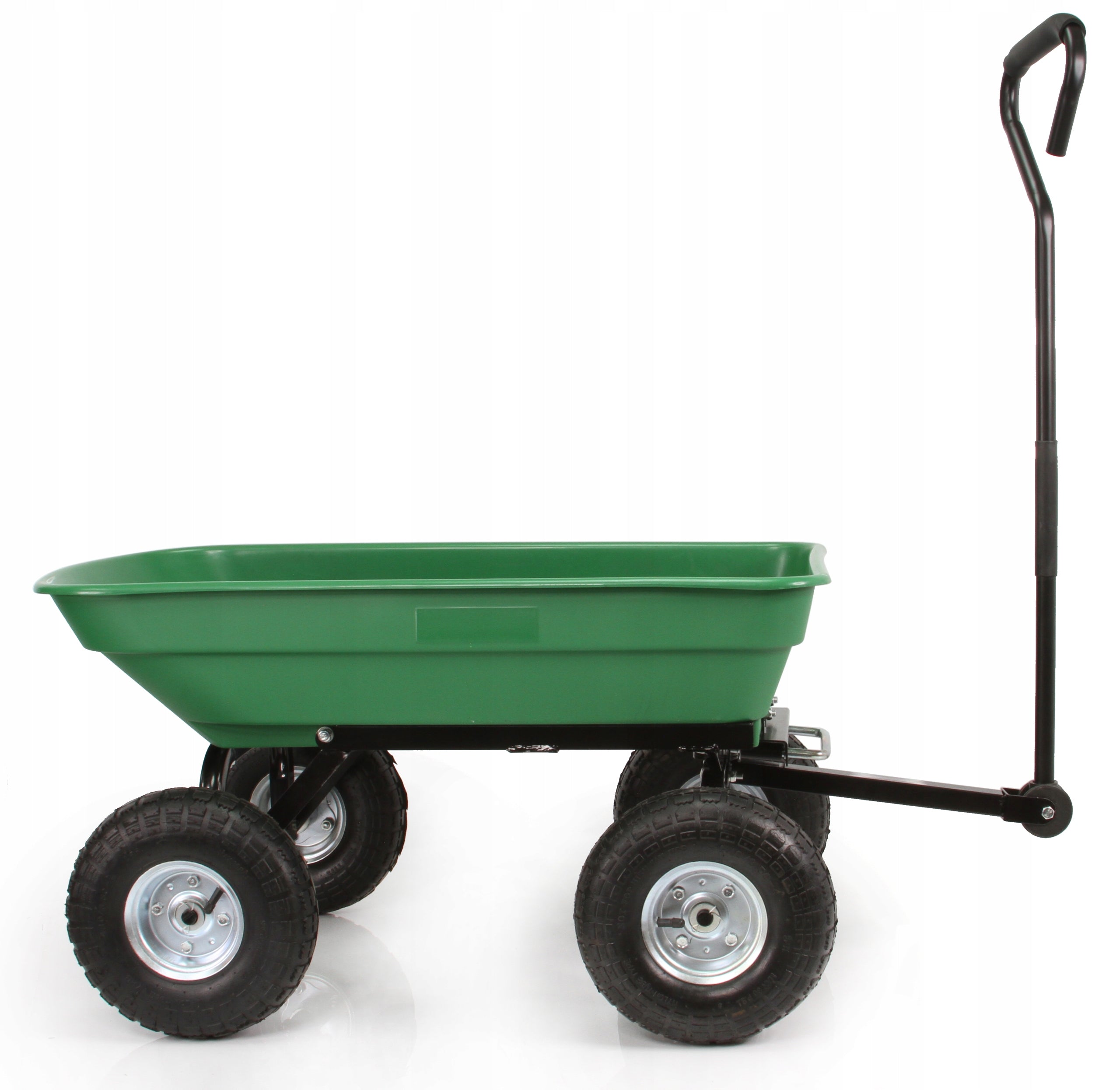 TRANSPORT GARDEN TROLLEY 120kg DUMP TRUCK WHEELBARROW PUMPED WHEELS Brand Mar-Pol