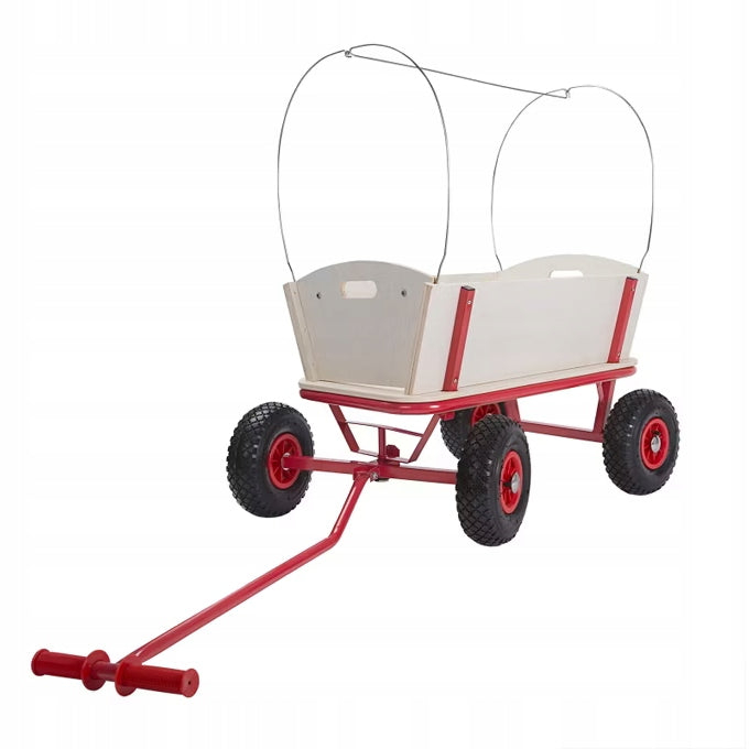 TRANSPORT GARDEN TROLLEY 4 WHEEL TRAILER Packaging status original