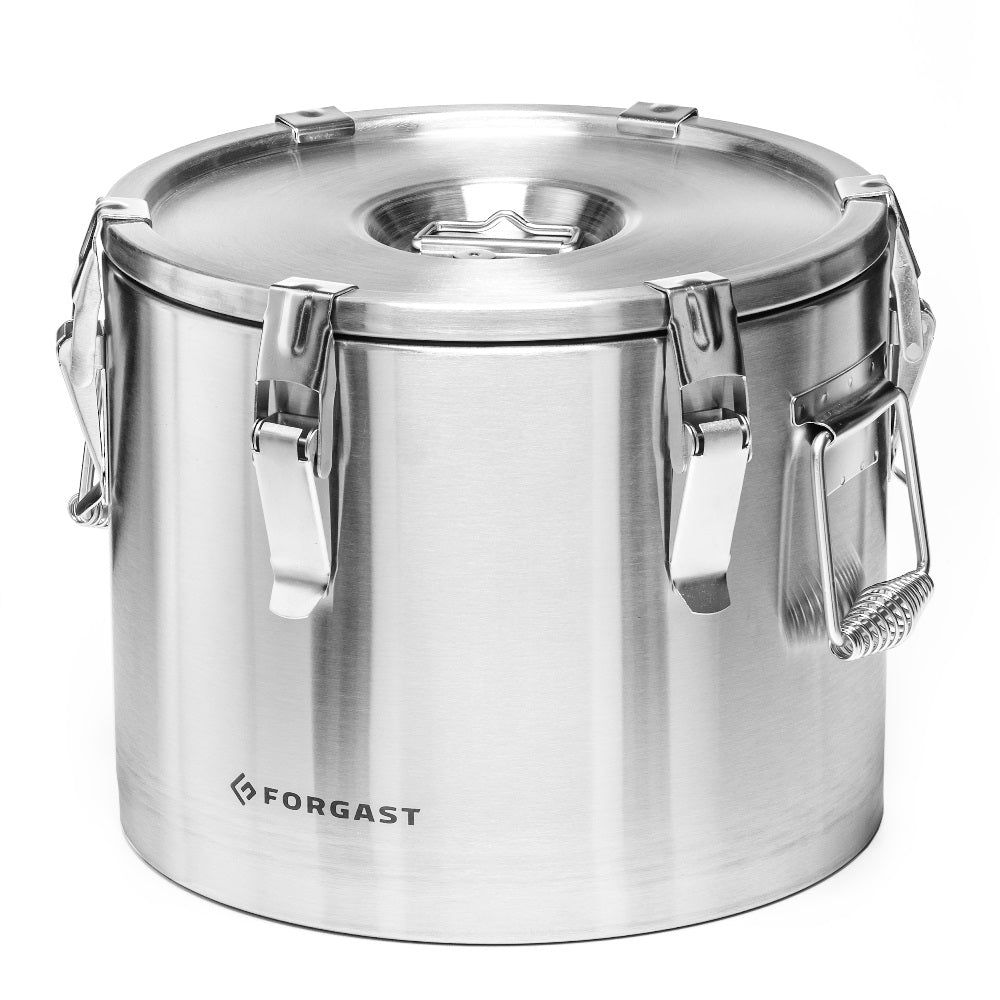 TRANSPORT STEEL THERMOS 15L LOW FORGAST FG05115