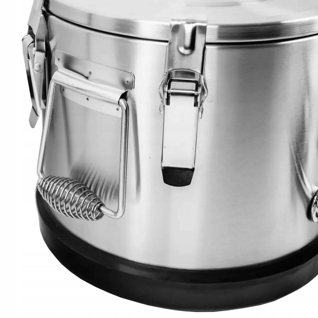 TRANSPORT THERMOS DINNER WITH TAP 10L Catering DOUBLE WALL Mega-M Model UC 10L