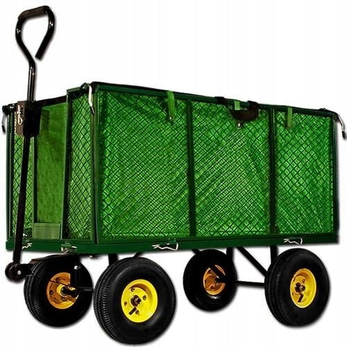 TRANSPORT TROLLEY 4 WHEEL GARDEN TRAILER Packaging status original